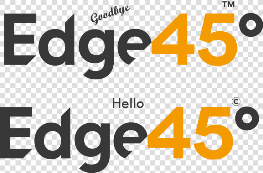 Edge45® Is Now A Registered Trademark   Orange  HD Png DownloadTransparent PNG