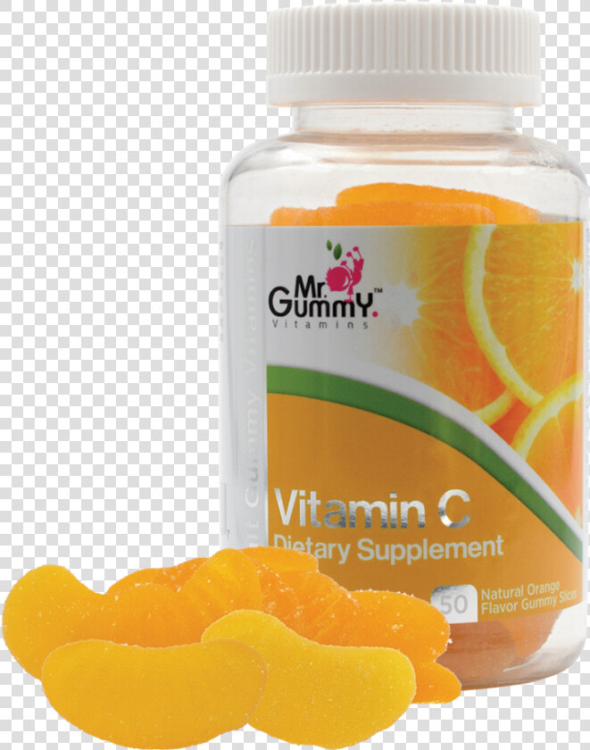 Vitamin C Slices 50 Ct   Mandarin Orange  HD Png DownloadTransparent PNG