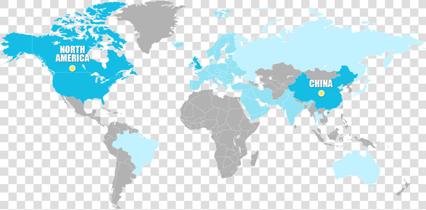 Transparent Blue World Map Png   World Map  Png DownloadTransparent PNG