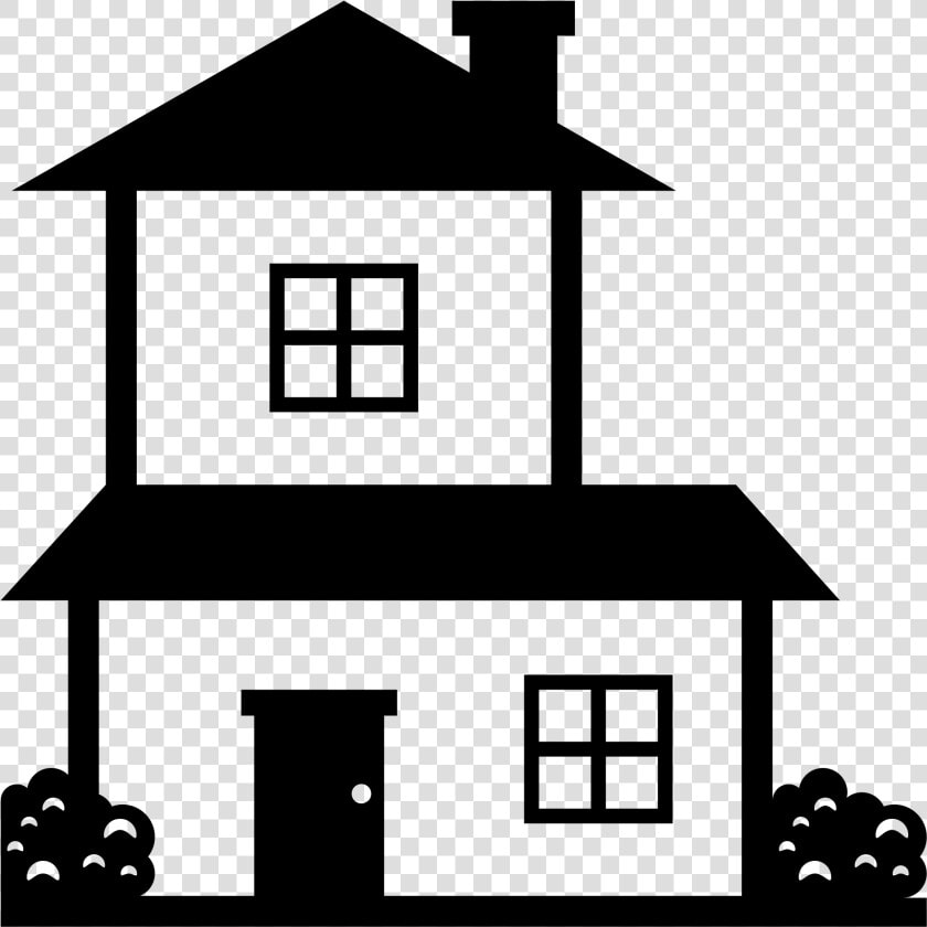 Black And White House Emoji   Png Download   Black And White House Emoji  Transparent PngTransparent PNG