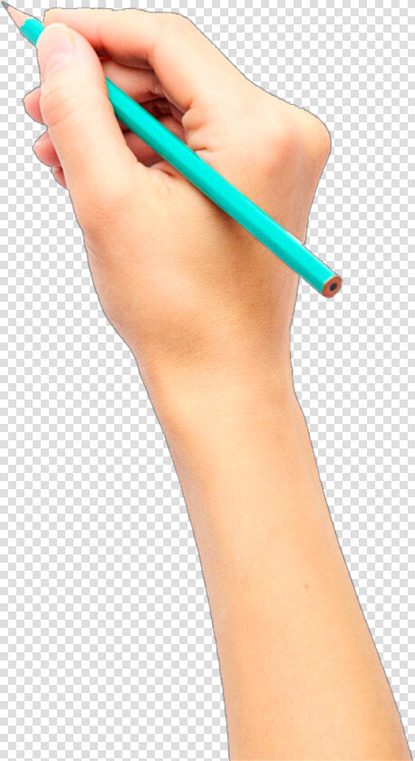  ftestickers  woman  arm  hand  pencil  writing   Hand With Pencil Png  Transparent PngTransparent PNG