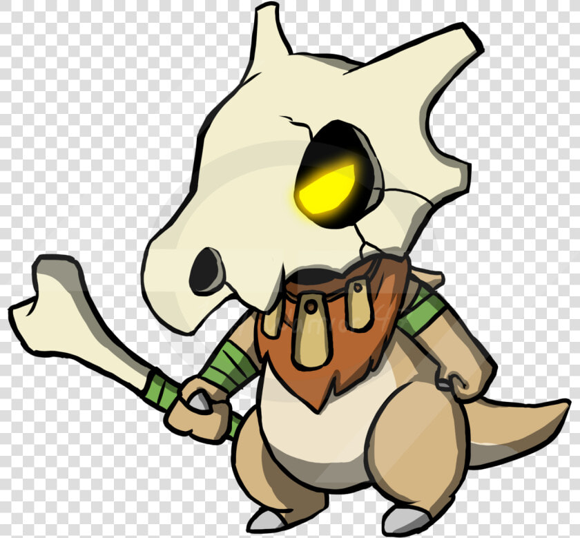 Skull Kid The Lonely Cubone a Lonely Tribal Ish Cubone    Cartoon  HD Png DownloadTransparent PNG