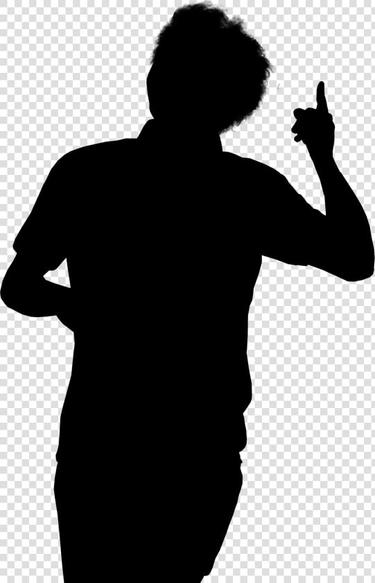 Silhouette Human Vector Graphics Drawing   Silhouette Of Man Leaning  HD Png DownloadTransparent PNG