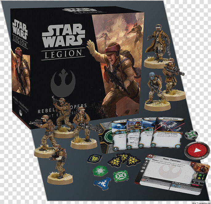 Star Wars Legion Rebel Troopers Expansion  HD Png DownloadTransparent PNG