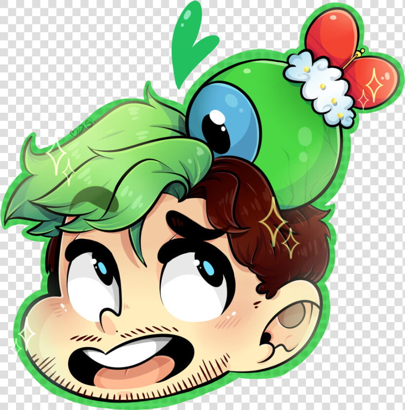 Darkmagic Sweetheart On Twitter   Jacksepticeye Fan Art Chibi  HD Png DownloadTransparent PNG