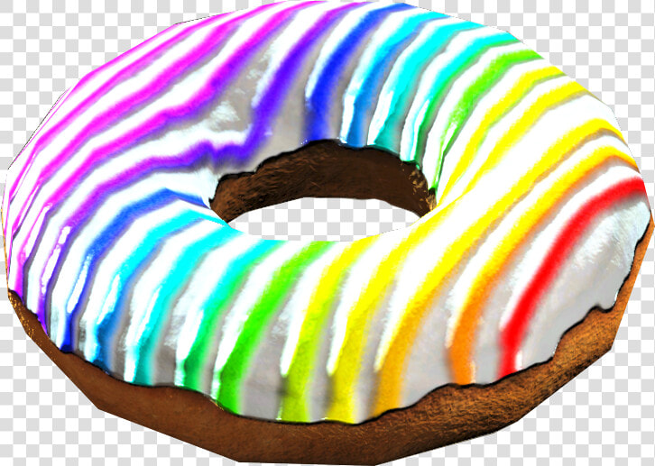 Nukapedia The Vault   Rainbow Donut  HD Png DownloadTransparent PNG