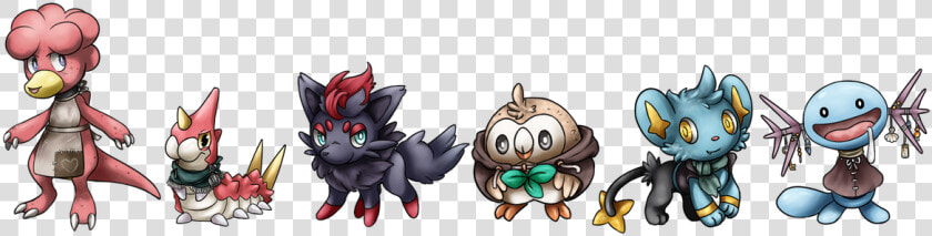  pokemon  poa  pmd  magby  wurmple  zorua  rowlett   Cartoon  HD Png DownloadTransparent PNG