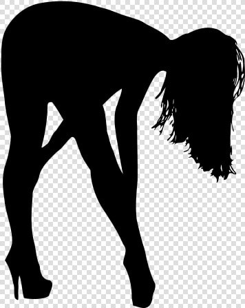 Anal Sex   Woman Bending Over Silhouette  HD Png DownloadTransparent PNG