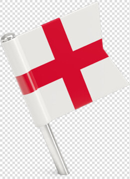 Square Flag Pin   England Flag Pin Png  Transparent PngTransparent PNG