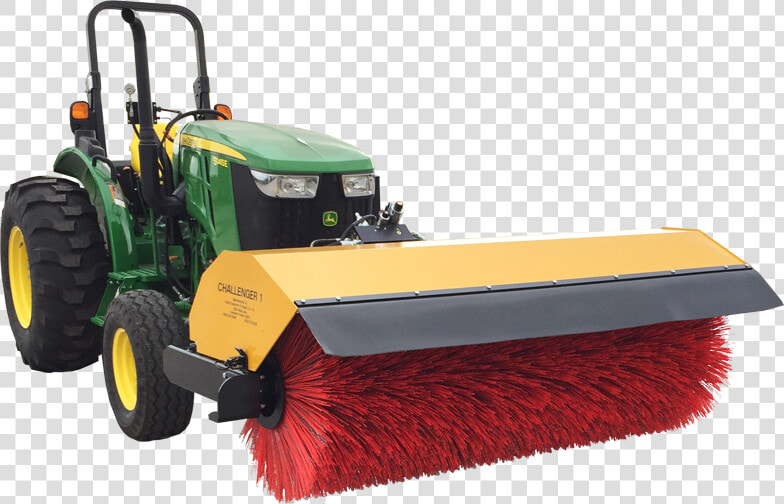 Bobcat Attachment  Attachments For Bobcat  Sweeper   Tractor  HD Png DownloadTransparent PNG