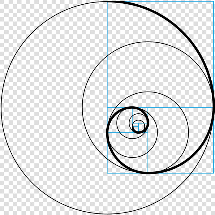 Transparent Fibonacci Spiral Png   Circle  Png DownloadTransparent PNG