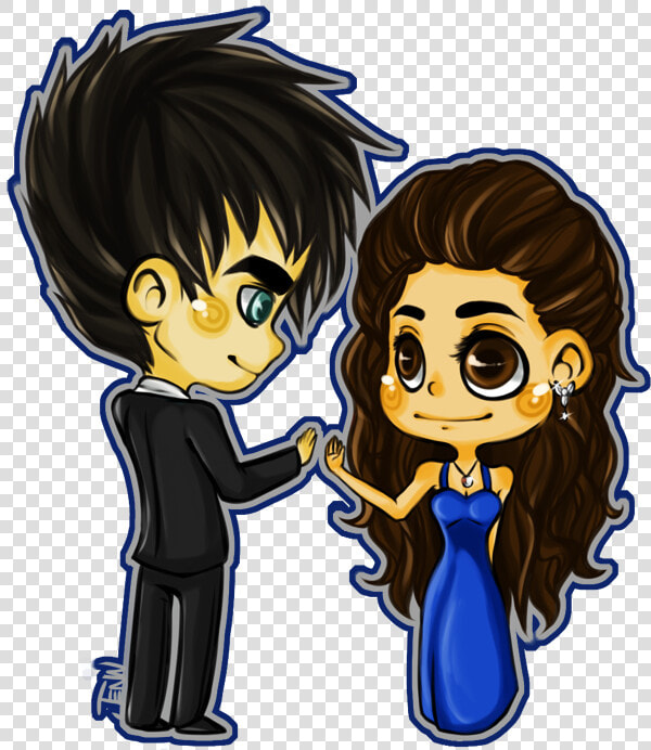 Vampire Diaries Cartoon  HD Png DownloadTransparent PNG