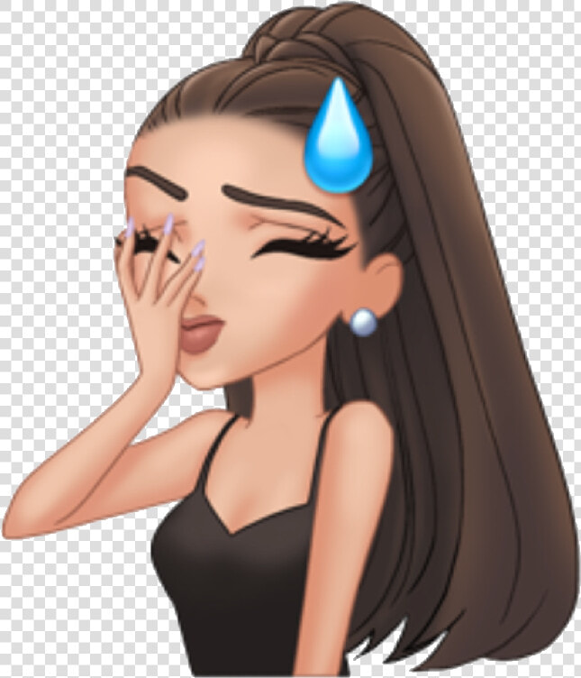  ariana  grande  arianagrandesticker  arimoji  cute   Arimojis Emojis Ariana Grande  HD Png DownloadTransparent PNG