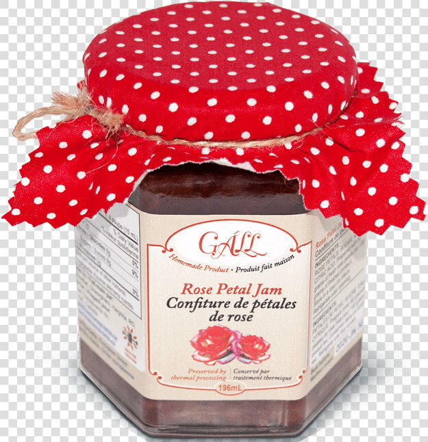 Transylvanian Handmade Natural Rose Petals Jam Fresh   Polka Dot  HD Png DownloadTransparent PNG