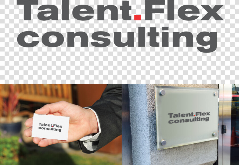 Logo Design By Datrixsolution For Talent Flex Consulting   Signage  HD Png DownloadTransparent PNG