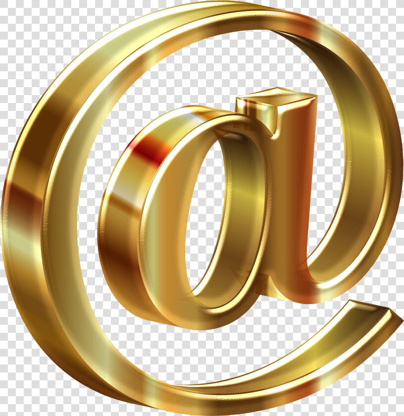 Transparent Email Png Icon   Email Icon Png Gold  Png DownloadTransparent PNG