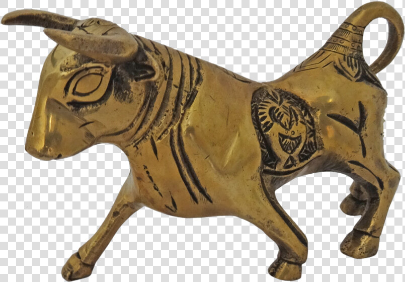 Brass Spanish Fighting Bull Statue  7 X 4 Inch  Vgo   Bull  HD Png DownloadTransparent PNG