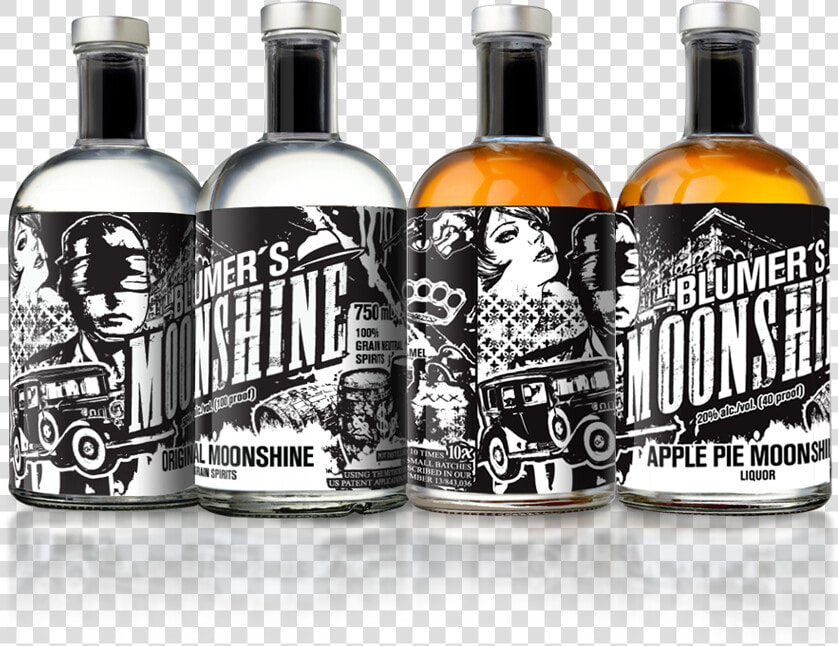 The Blumer S Moonshine Original And Apple Pie Bottles   Apple Pie Moonshine Bottle  HD Png DownloadTransparent PNG