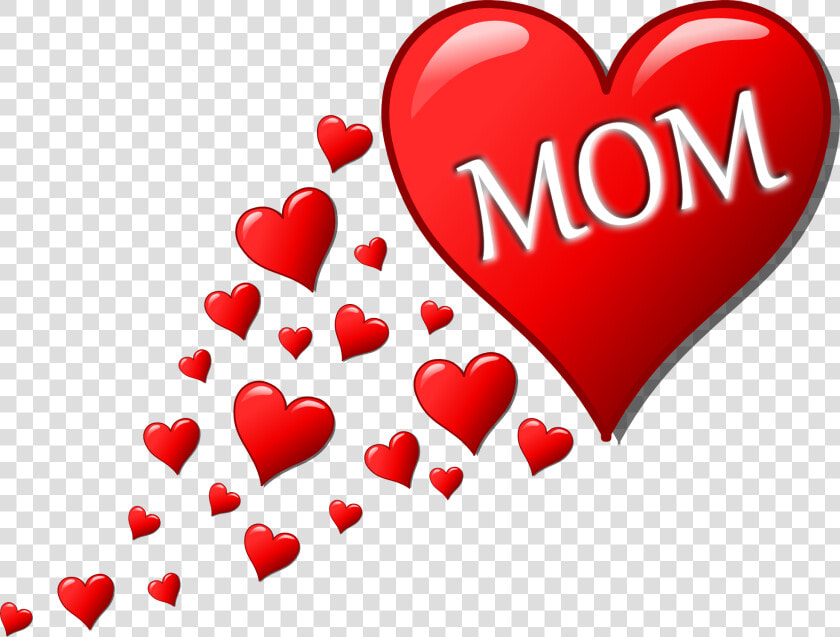 Love Mom  Hearts  Mother Png   Corazones Dia De La Madre  Transparent PngTransparent PNG