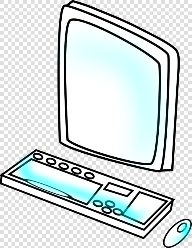 Funny Computer Svg Vector File  Vector Clip Art Svg   Computer Animated Image Small  HD Png DownloadTransparent PNG