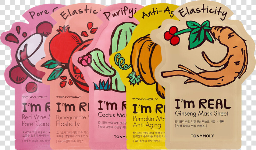 Face Mask Png Tony Moly   I M Real Face Masks  Transparent PngTransparent PNG