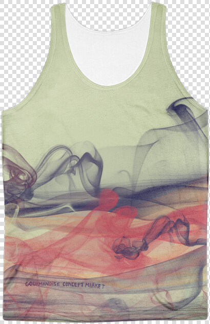 Green Smoke Tank Top   Active Tank  HD Png DownloadTransparent PNG