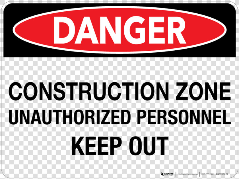 Danger Construction Zone Sign  HD Png DownloadTransparent PNG