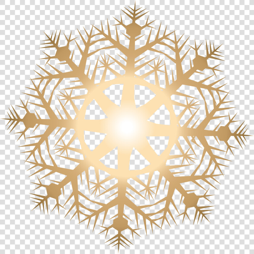 Light Snowflake   Vector Gold Snowflake Png  Transparent PngTransparent PNG