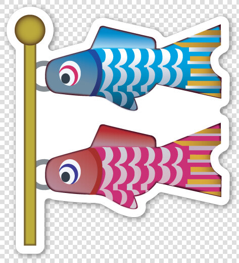 Carp Streamer Emojistickers Com   Japan Fish Lantern Png  Transparent PngTransparent PNG