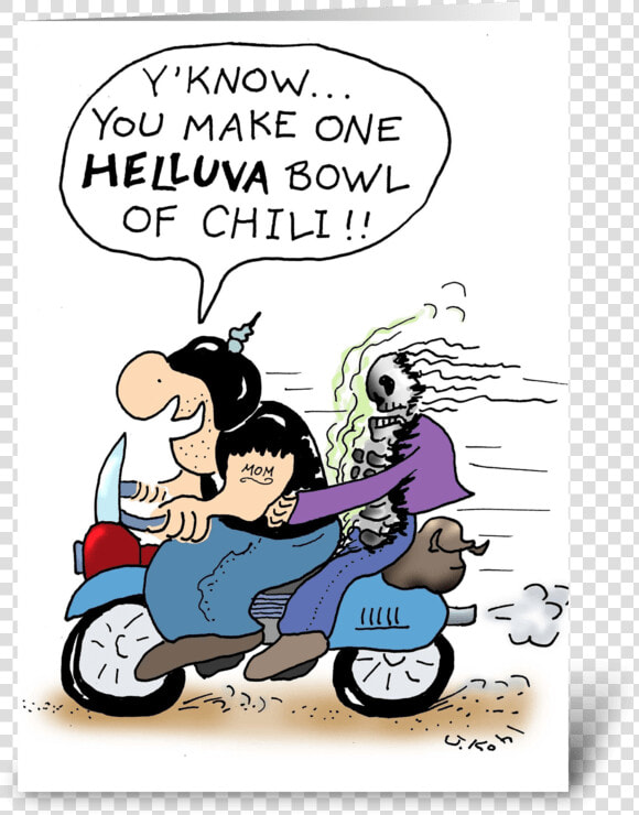 Bowl Of Chili Greeting Card   Chilli Farts Cartoons  HD Png DownloadTransparent PNG