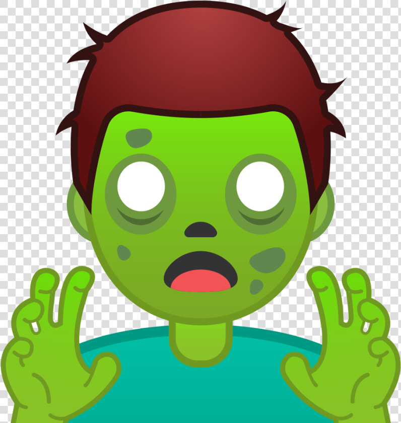 Man Zombie Icon   Emoji Zombie  HD Png DownloadTransparent PNG