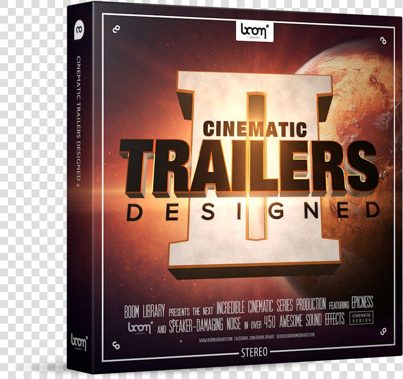 Cinematic Trailers Sound Effects Library Product Box   Poster  HD Png DownloadTransparent PNG