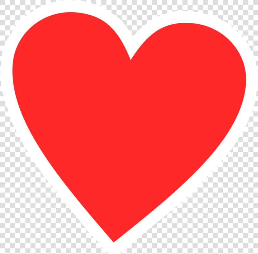 Heart Hearts Emoji Emojis Red Pink Hotpink White Border   10 ❤  HD Png DownloadTransparent PNG