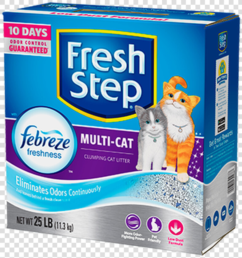 Fresh Step Multi Cat Scented Litter  HD Png DownloadTransparent PNG