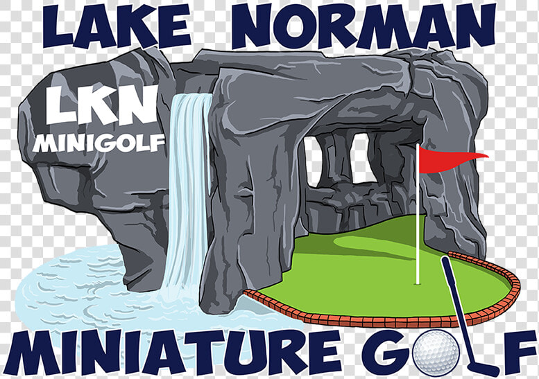 Lkn Mini Golf Logo   Lake Norman Mini Golf Logo  HD Png DownloadTransparent PNG