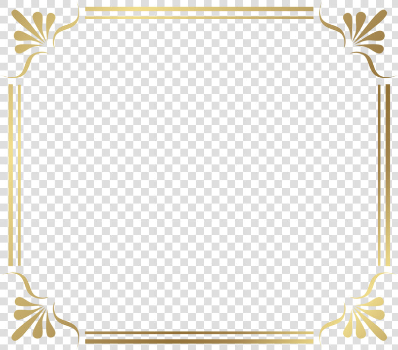 Gold Border Frame File   Gold Page Border Png  Transparent PngTransparent PNG