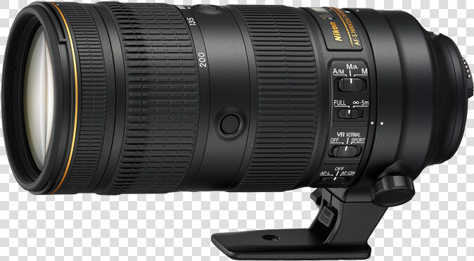 Nikon 70 200mm Af S Nikkor F 2   Camera Lens  HD Png DownloadTransparent PNG