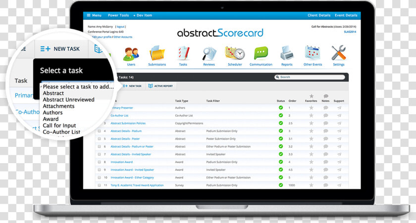 The Abstract Scorecard Is A Powerful Data Management   Company Intranet Using Sharepoint  HD Png DownloadTransparent PNG