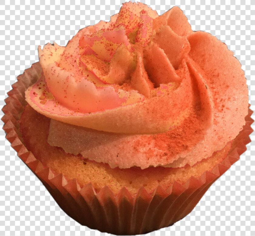  cupcake  coral  icing  vanilla  freetoedit   Cupcake  HD Png DownloadTransparent PNG