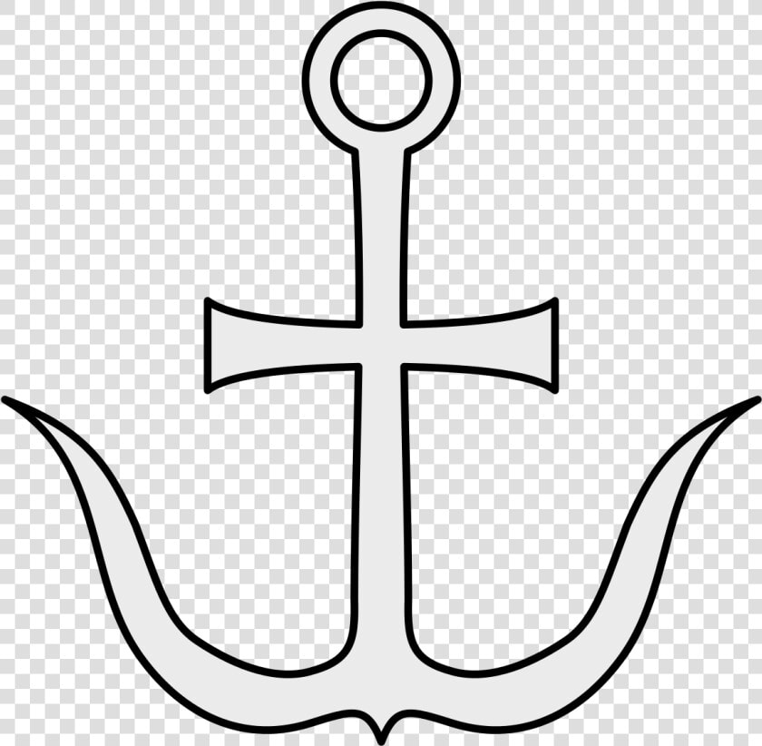 Mariner S Cross Heraldry Clipart   Png Download   St Clement  39 s Cross  Transparent PngTransparent PNG