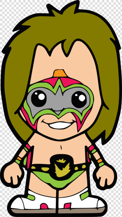 Wwe Ultimate Warrior Cartoon   Cartoon  HD Png DownloadTransparent PNG