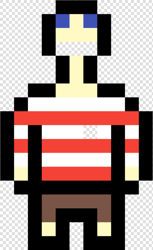 Wheres Waldo Pixel Art Tokyo Ghoul   8 Bit Terraria  HD Png DownloadTransparent PNG