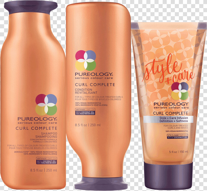 Pureology Style And Care Infusions Curl Complete  HD Png DownloadTransparent PNG