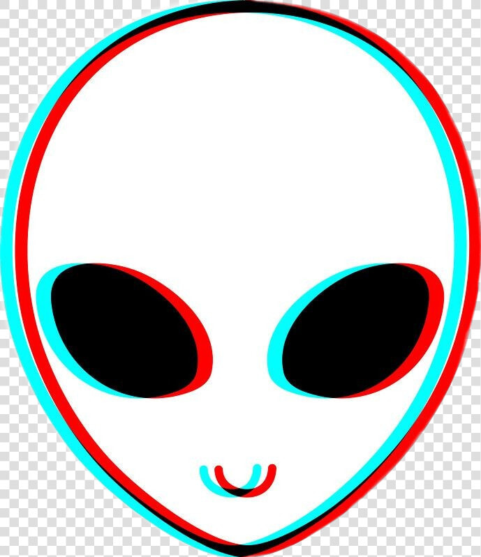  alien  picsart  holga  aesthetic  background   Aesthetic Alien Emoji  HD Png DownloadTransparent PNG