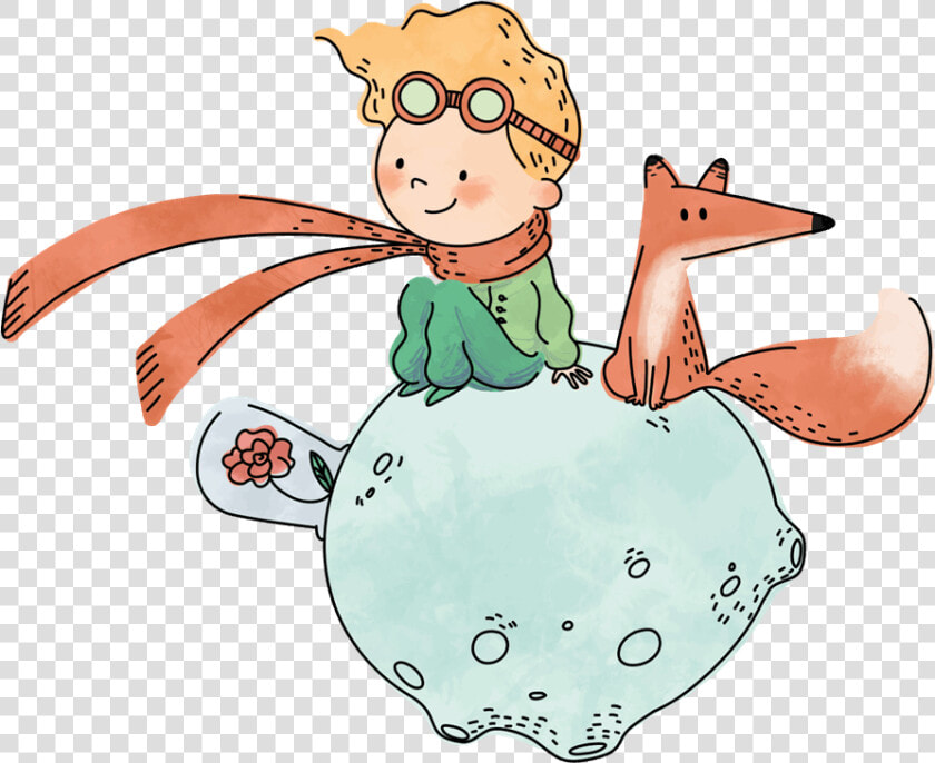 Transparent Zorro Png   Little Prince Drawing  Png DownloadTransparent PNG