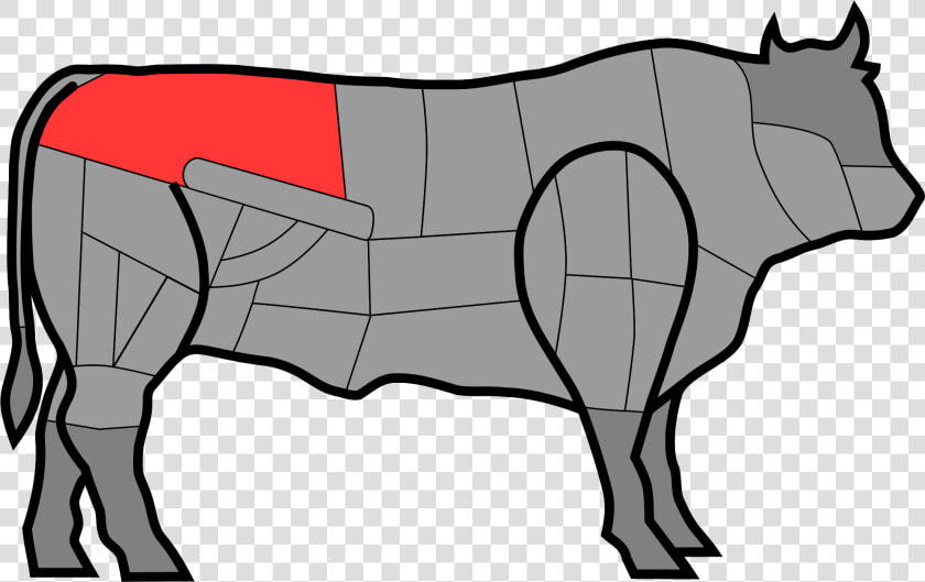 Beef Vector Cow Indian   Paleron De Boeuf Quelle Partie  HD Png DownloadTransparent PNG