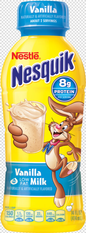 Nesquik Fat Free Chocolate Milk  HD Png DownloadTransparent PNG