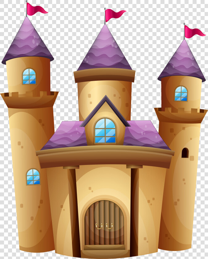 Top 84 Castle Clip Art   Prince And Princess With A Castle Cartoon  HD Png DownloadTransparent PNG