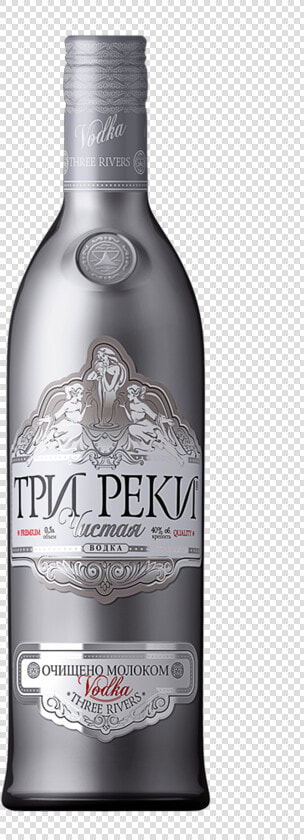 Three Rivers Pure Elite Vodka   Три Реки Водка  HD Png DownloadTransparent PNG