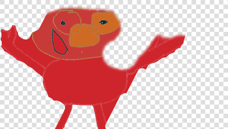 Bad Drawing Of Elmo   Drawing Bad Elmo  HD Png DownloadTransparent PNG